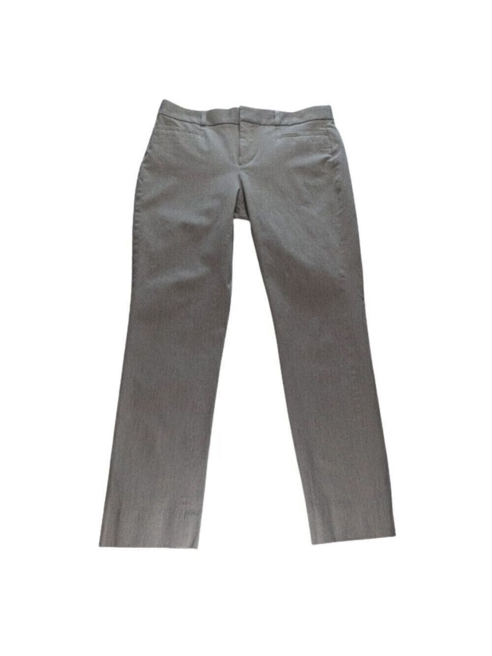 Banana Republic Sloan Curvy Fit Pants Gray Stretch Work Trousers Women’s *SZ 6